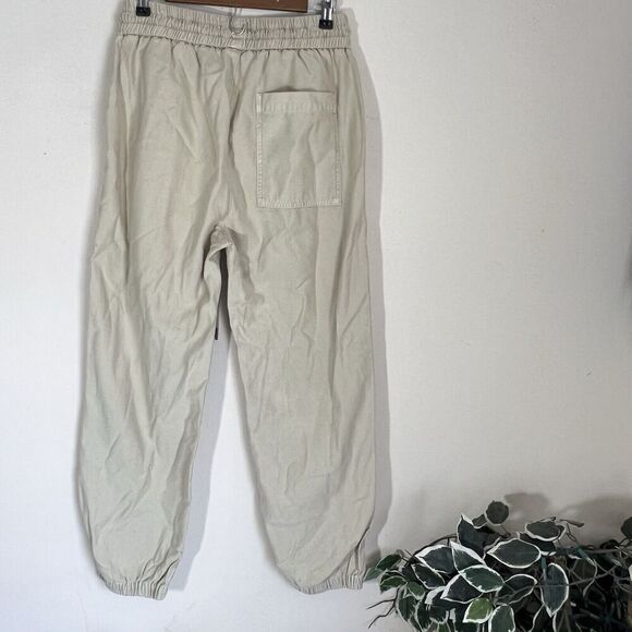 Citizens of Humanity Surplus Ameline Utility Pants Joggers 28 Beige Tapered - Picture 3 of 8